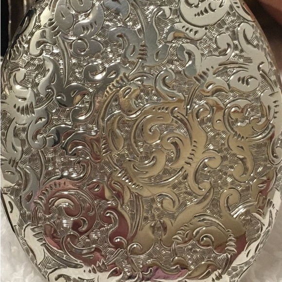 Solid silver Victorian antique Locket, magnificent looking no stamp. - Picture 7 of 8